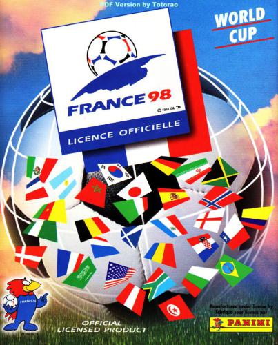 دانلود کتاب Panini Stickers Album: World Cup 1998 France