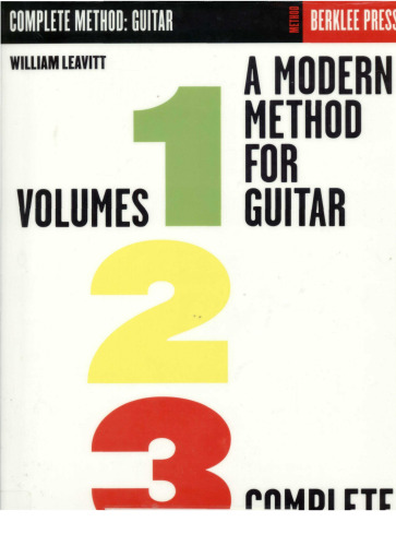 دانلود کتاب A Modern Method for Guitar - Volumes 1, 2, 3 Complete (Berklee Methods)
