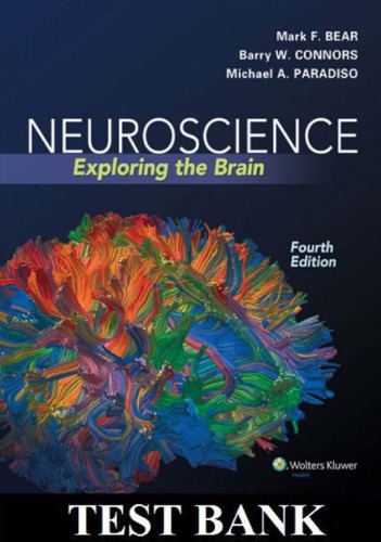دانلود کتاب Neuroscience: Exploring the Brain Fourth, North Americ Edition by Bear PhD, Mark F., Connors PhD, Barry W., Paradiso PhD, Mich (2015) Hardcover