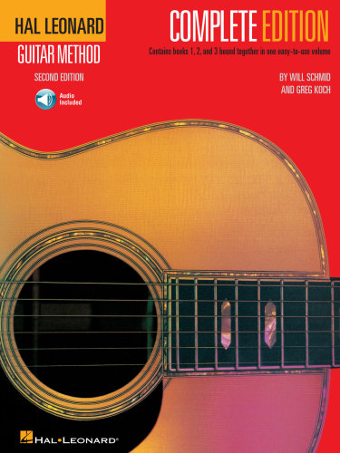 Hal Leonard Guitar Method, - Complete Edition : Books 1, 2 and 3 with Audio