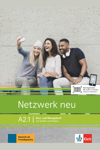 دانلود کتاب Netzwerk neu. A2.1 : Kurs- und Übungsbuch mit Audios und Videos