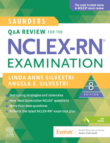 دانلود کتاب Saunders Q and a Review for the NCLEX-RN® Examination