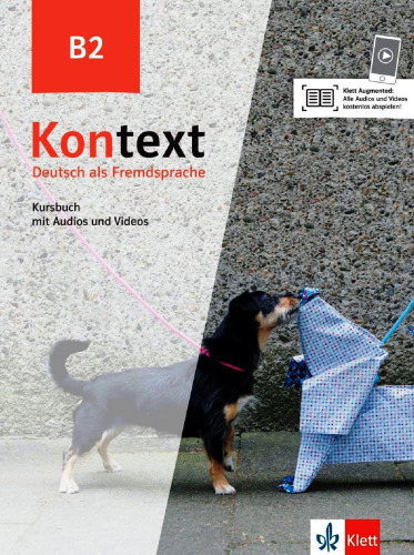 دانلود کتاب Kontext B2: Deutsch als Fremdsprache. Kursbuch mit Audios und Videos