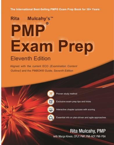 PMP Exam Prep - 2023 Exam Ready. Most Accurate Agile & Predictive Content. Practice Exam Questions & Scoring. Insider Test Taking Strategies. Pass on the First Try! 11th Edition