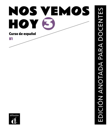 دانلود کتاب Nos vemos hoy 3 (B1), Edición anotada para docentes